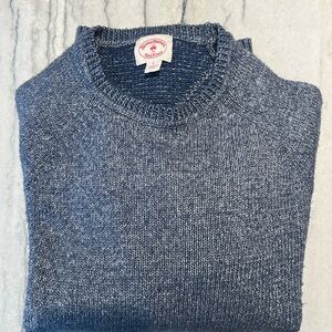 Brooks Brothers Red Fleece Wool and Cotton Sweater